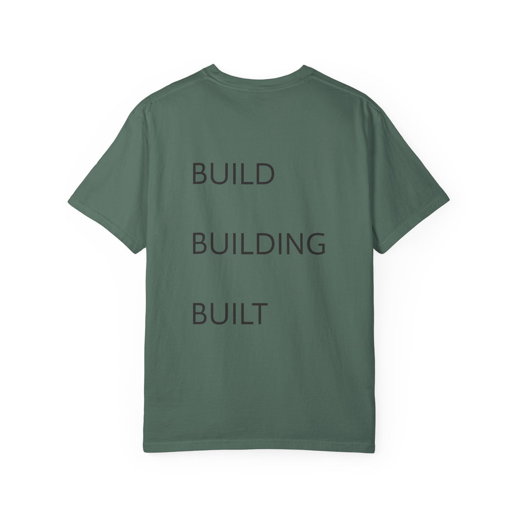 Build • Building • Built Back-Print T-Shirt