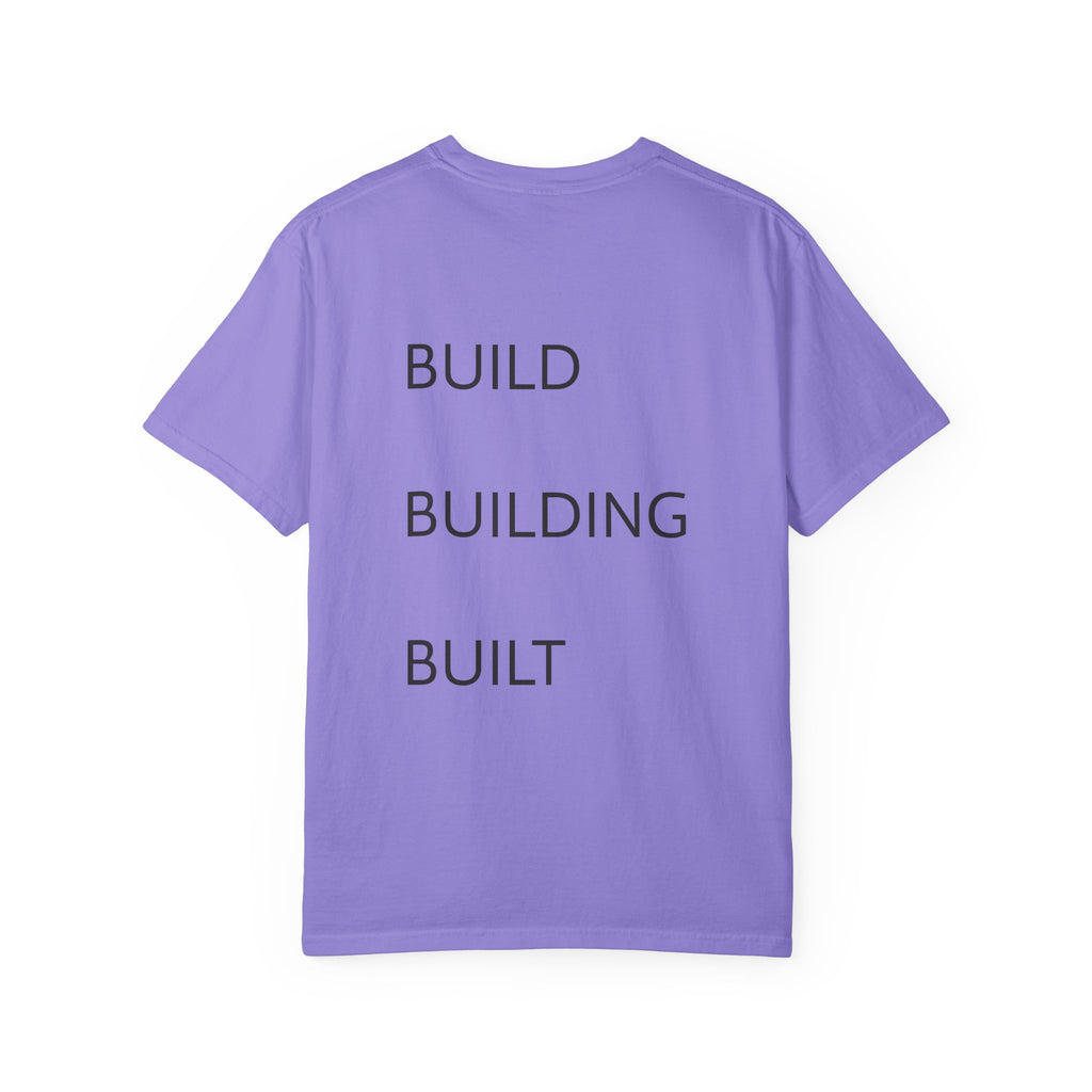 Build • Building • Built Back-Print T-Shirt