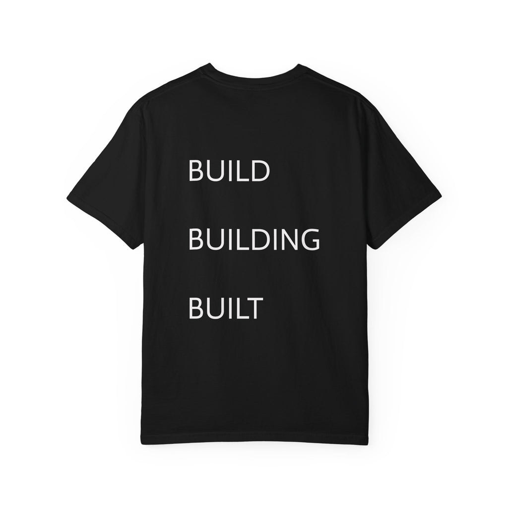 Build • Building • Built Back-Print T-Shirt